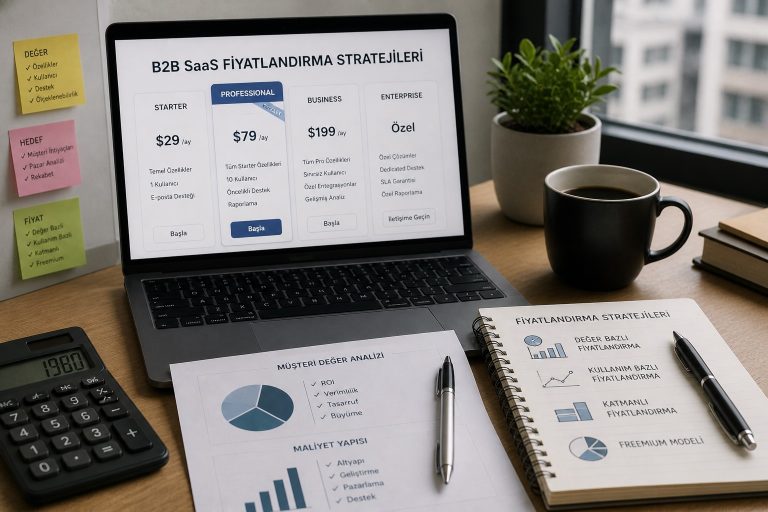 B2B SaaS Startupları İçin Doğru Fiyatlandırma Stratejileri