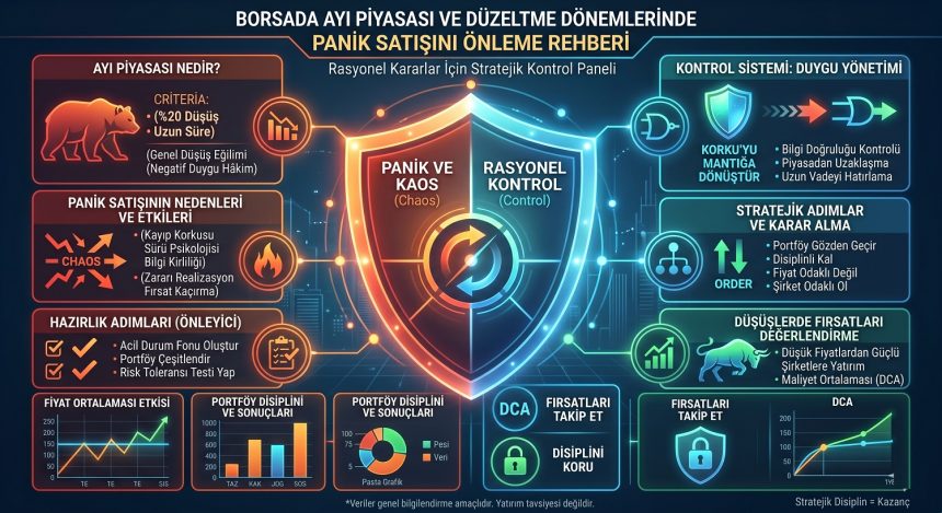 Borsada Ayı Piyasası (Bear Market) ve Düzeltme Dönemlerinde Panik Satışını Önleme