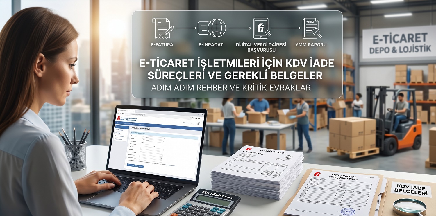 E-Ticaret İşletmeleri İçin KDV İade Süreçleri ve Gerekli Belgeler