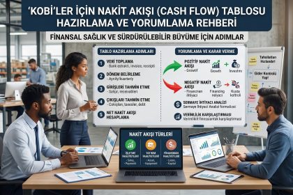 KOBİ'ler İçin Nakit Akışı (Cash Flow) Tablosu Hazırlama ve Yorumlama Rehberi