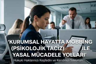 Kurumsal Hayatta Mobbing (Psikolojik Taciz) ile Yasal Mücadele Yolları