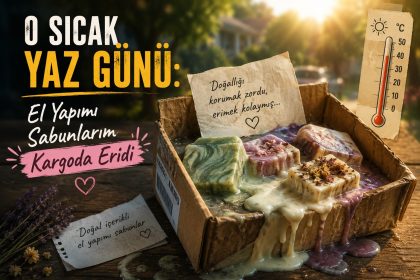 O Sıcak Yaz Günü: El Yapımı Sabunlarım Kargoda Eridi