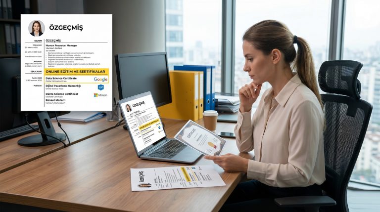 Online Eğitim Platformlarından Alınan Sertifikaların CV'deki Gerçek Etkisi